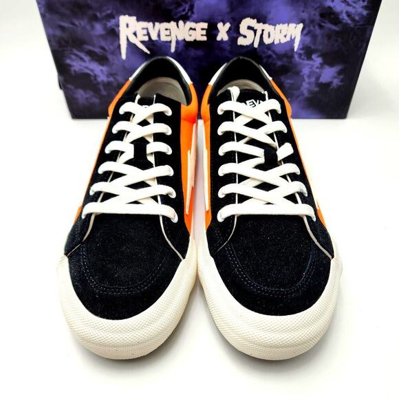 Revenge x Storm Size 11 Orange Black Vol. 2 Skater Shoes Mens - Picture 8 of 10